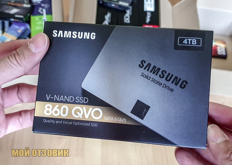 отзыв Samsung SSD 860 QVO 4ТB